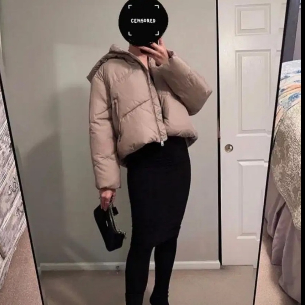 Brand new zara short puffer jacket - Picture 2 of 7
